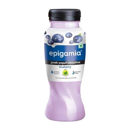 Epigamia Curd Greek Smoothie Blueberry